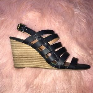 Lucky Brand Black Wedges